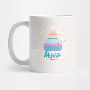 Rejoice - Bible verse gift Mug